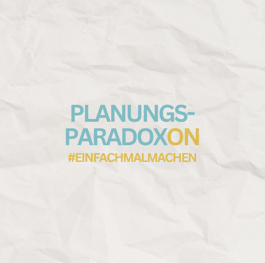 Was versteht man unter Planungsparadoxon?